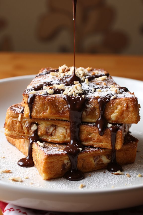 almond joy inspired french toast