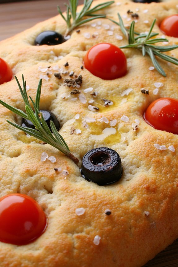 aromatic herb infused bread