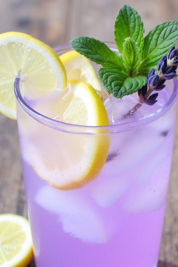 aromatic lavender lemonade delight