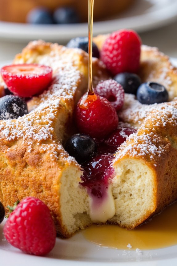berry french toast bake