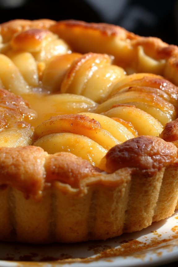 caramelized apple tart elegance
