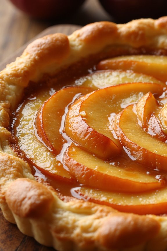 caramelized apple tart perfection