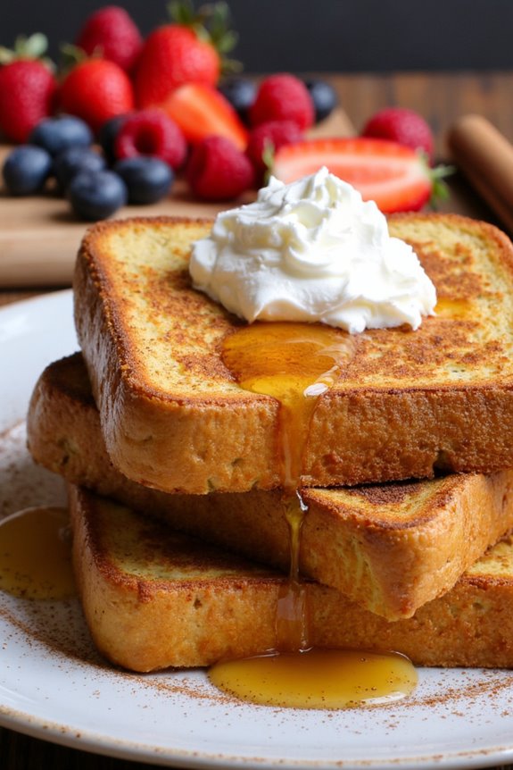 cardamom infused honey french toast