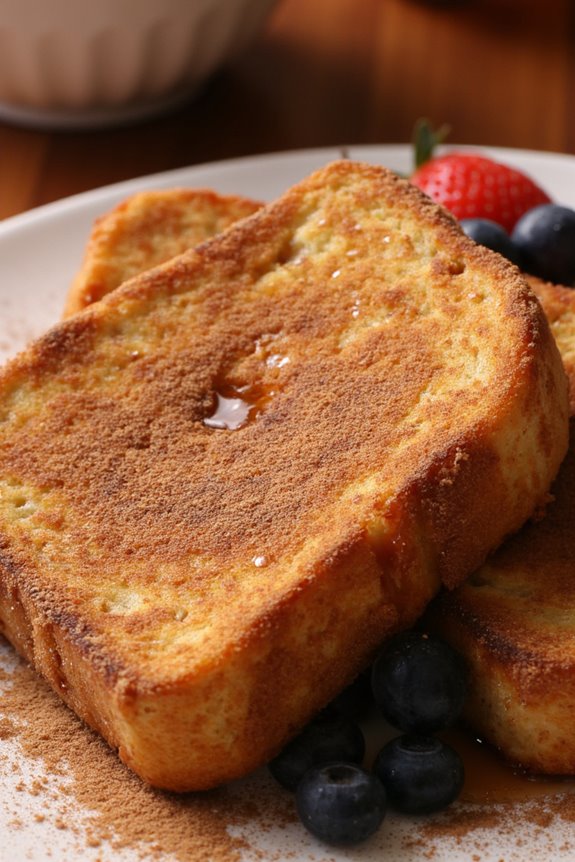 churro inspired french toast delight