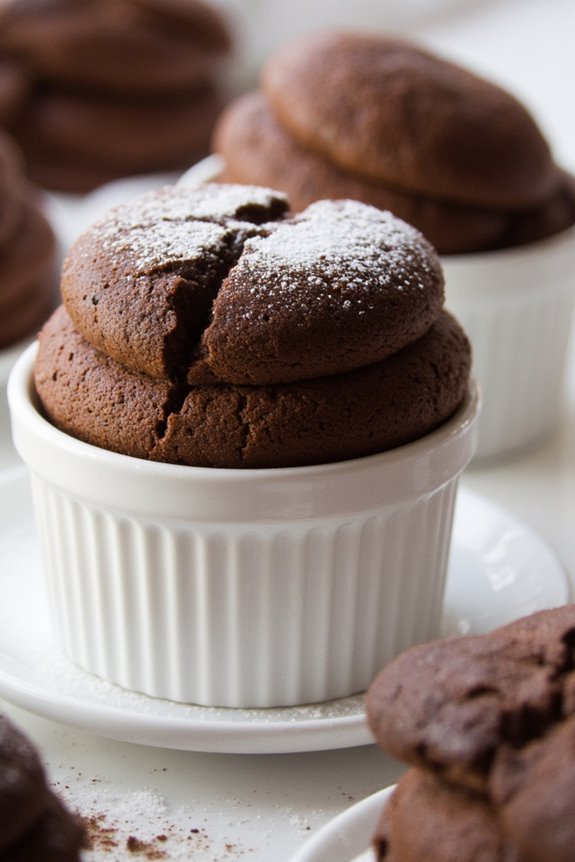 classic airy chocolate dessert