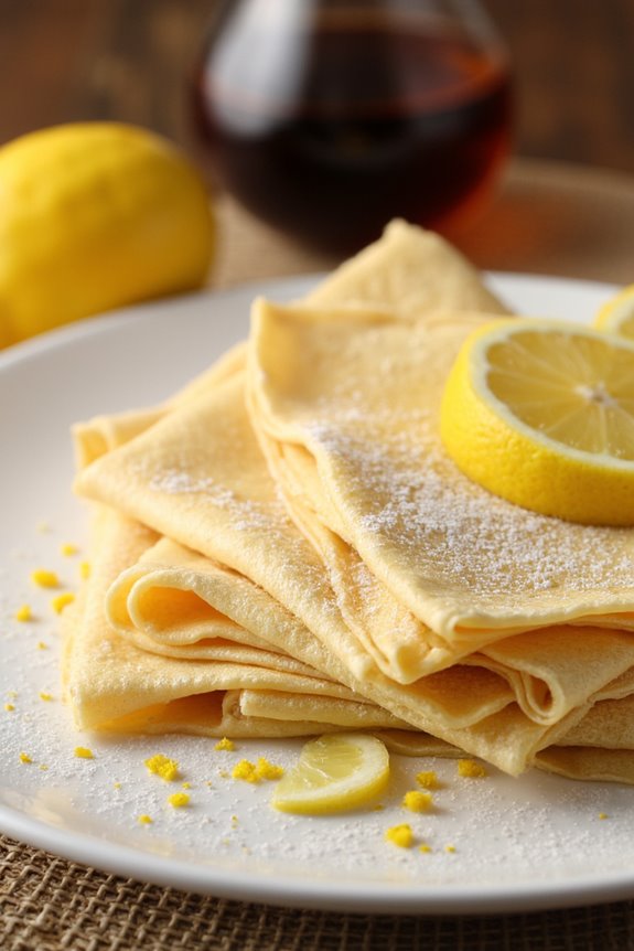 classic cr pes with lemon