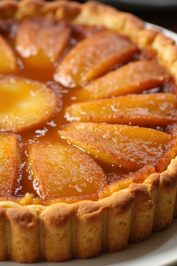 classic french caramelized tart