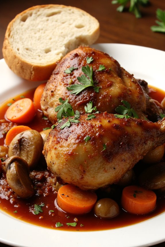 classic french chicken dish