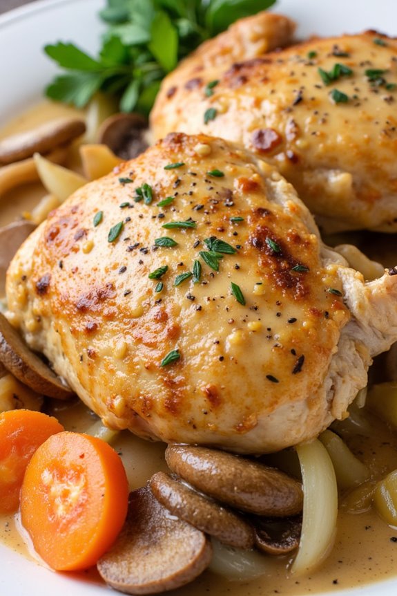 classic french chicken dish