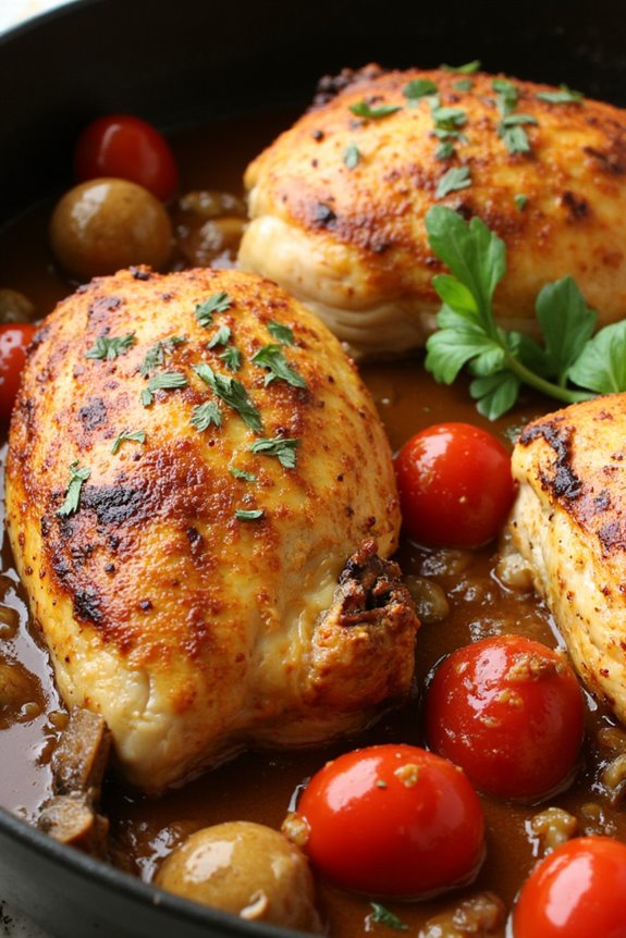 classic french chicken dish