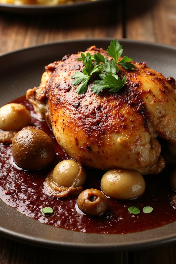 classic french chicken dish