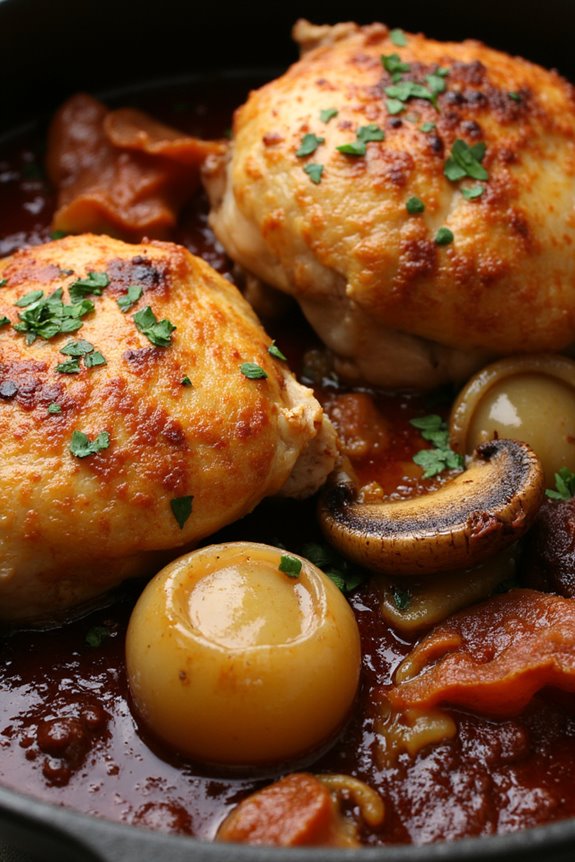 classic french chicken stew