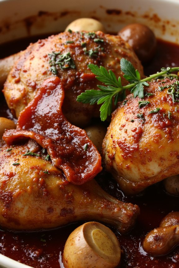 classic french chicken stew