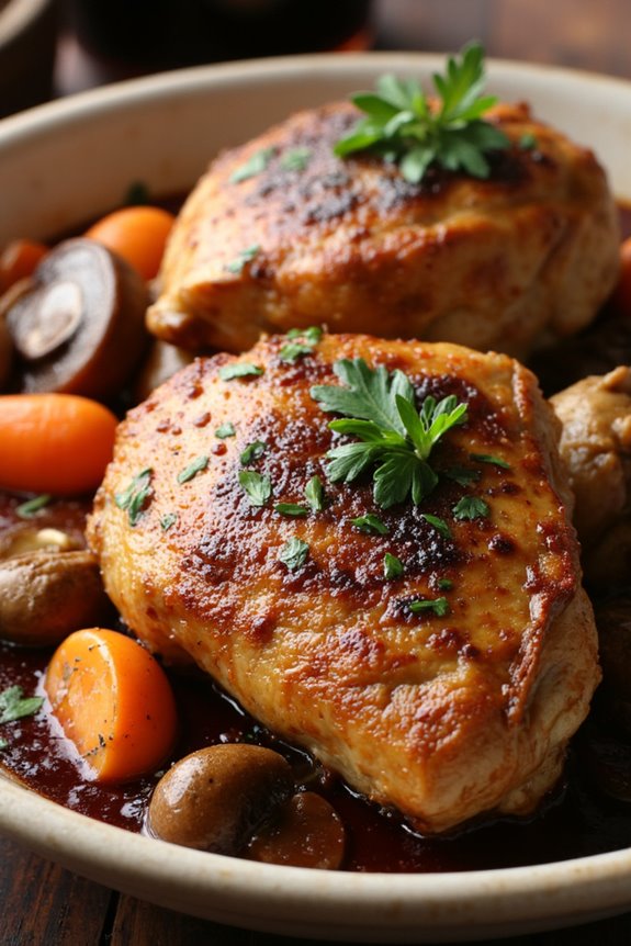 classic french chicken stew