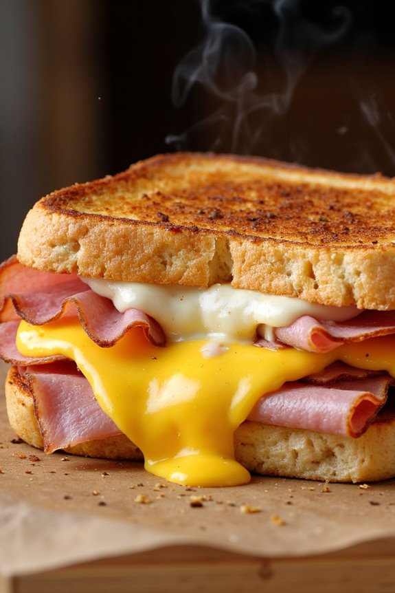 classic french ham sandwich