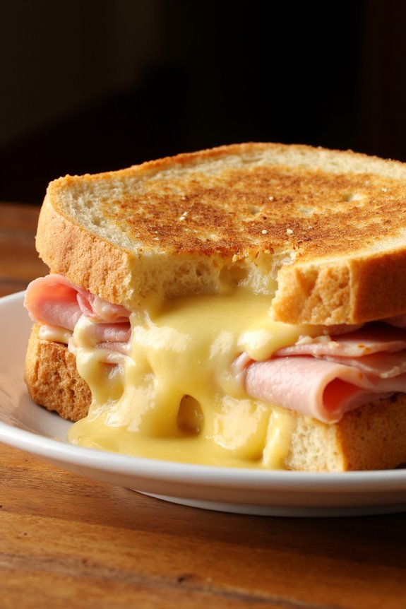classic french ham sandwich