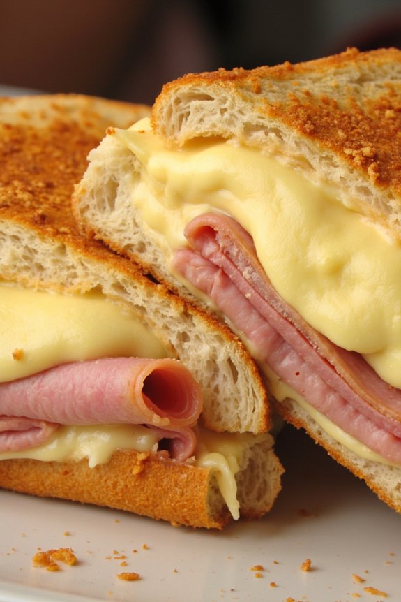 classic french ham sandwich