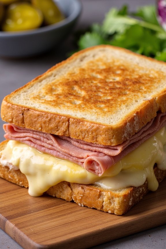 classic french ham sandwich