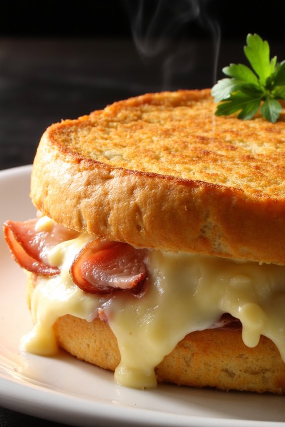 classic french ham sandwich