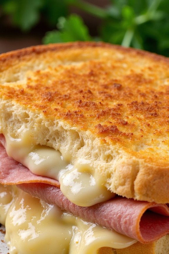 classic french ham sandwich