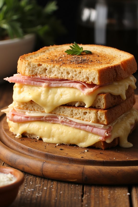 classic french ham sandwich