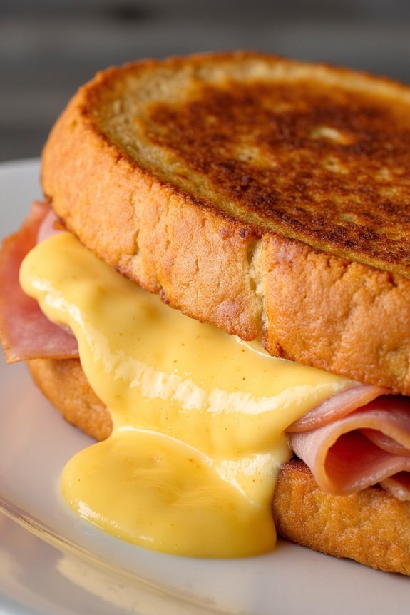 classic french ham sandwich