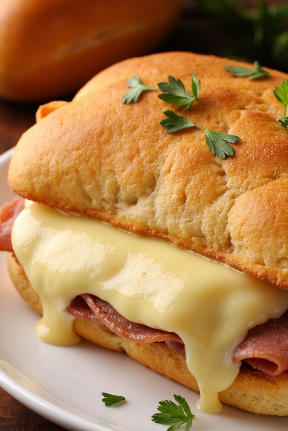 classic french ham sandwich