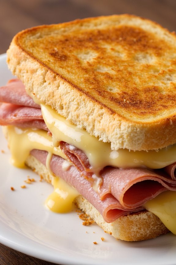 classic french ham sandwich