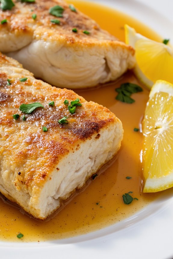 classic french pan fried sole