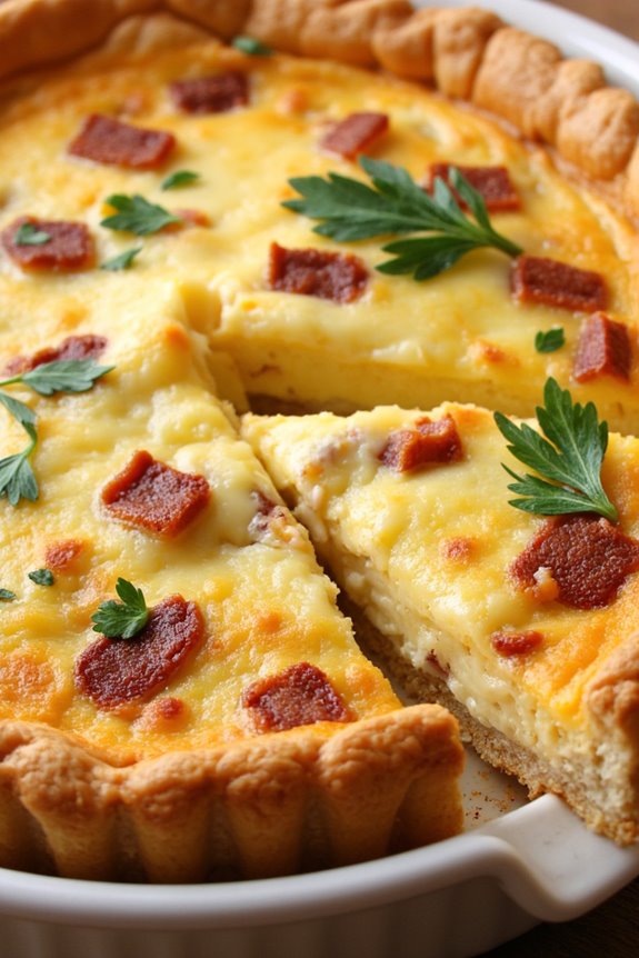 classic french savory custard