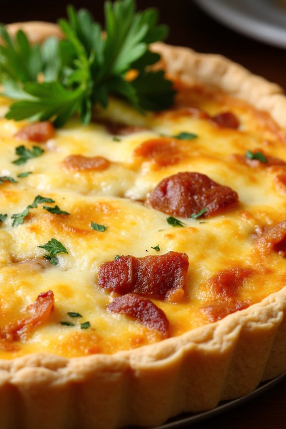 classic french savory pie