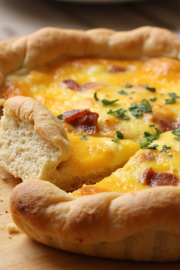 classic french savory pie