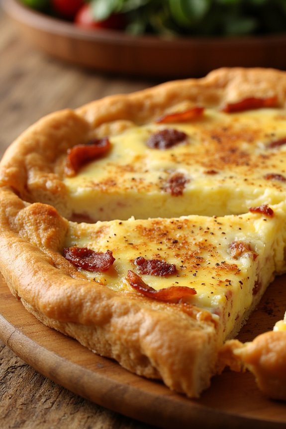 classic french savory pie