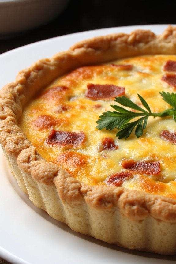 classic french savory pie