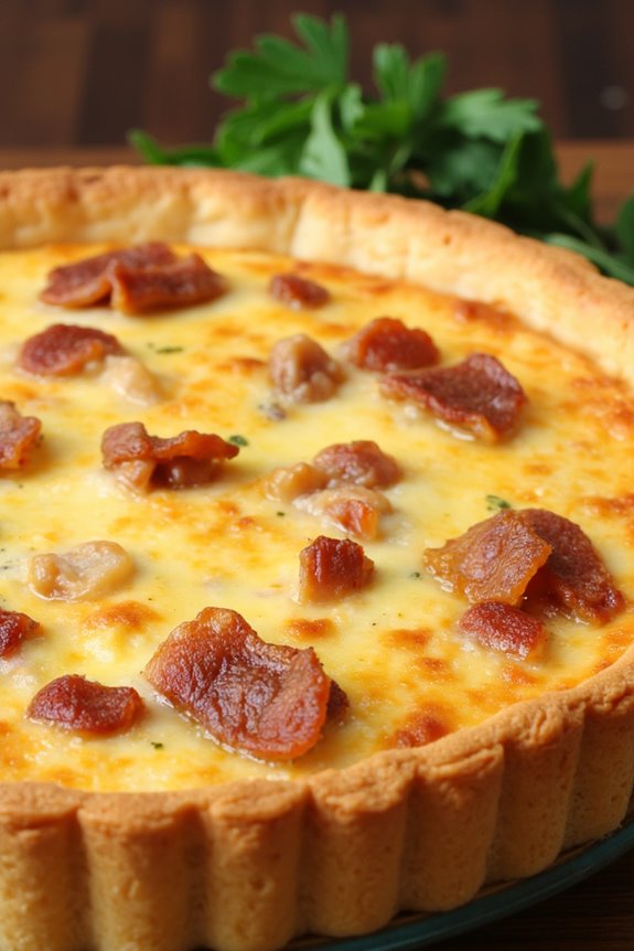 classic french savory pie