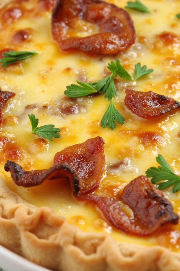 classic french savory pie