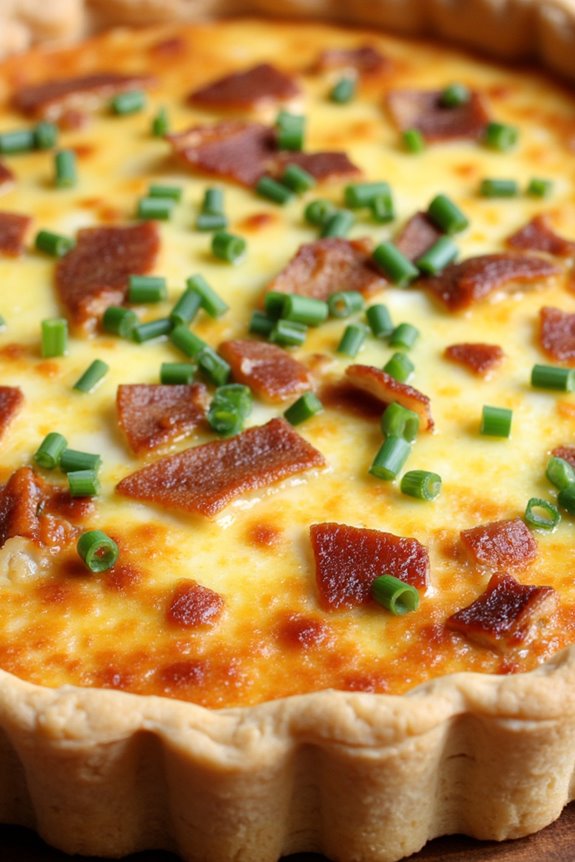 classic french savory pie