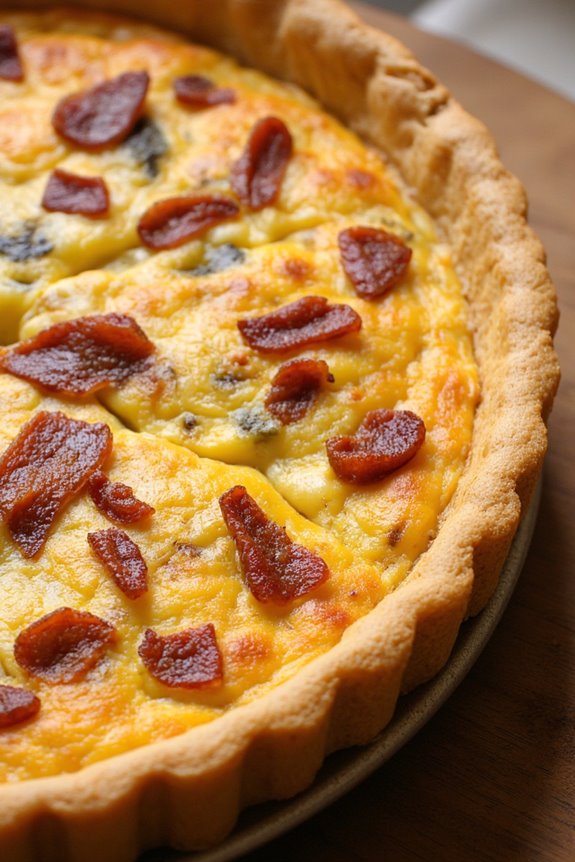 classic french savory pie