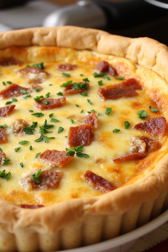 classic french savory tart