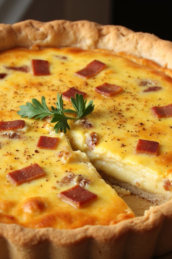 classic french savory tart
