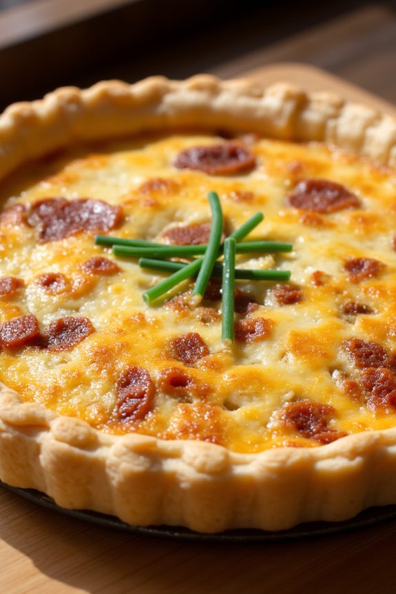 classic french savory tart