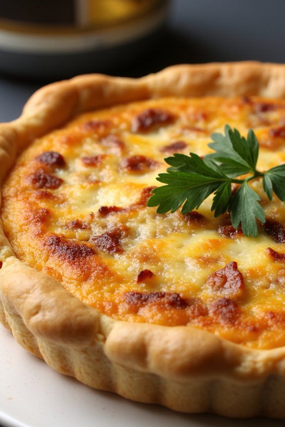 classic french savory tart