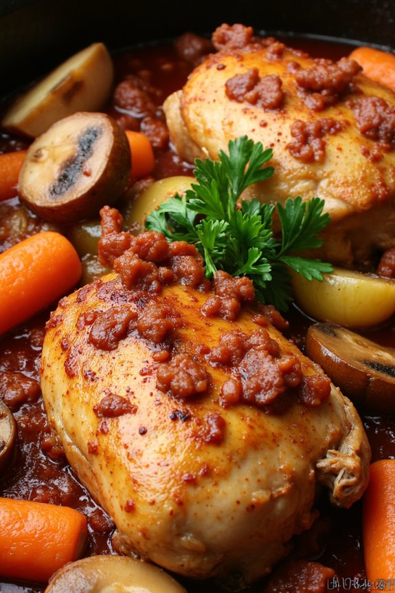 classic french slow cooked dish