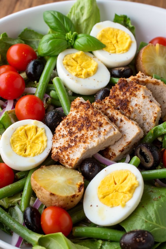 classic french vibrant salad