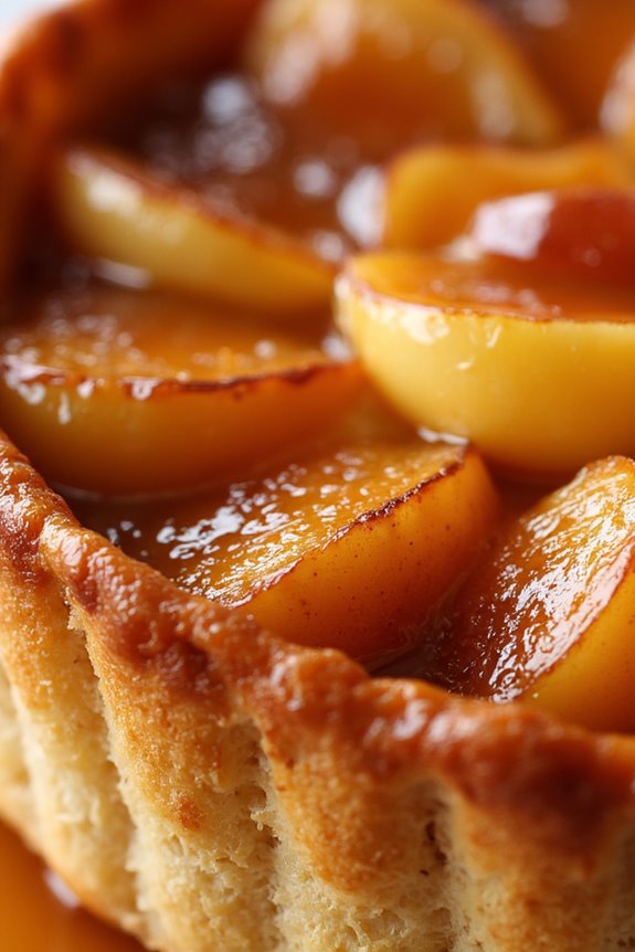 classic upside down apple tart