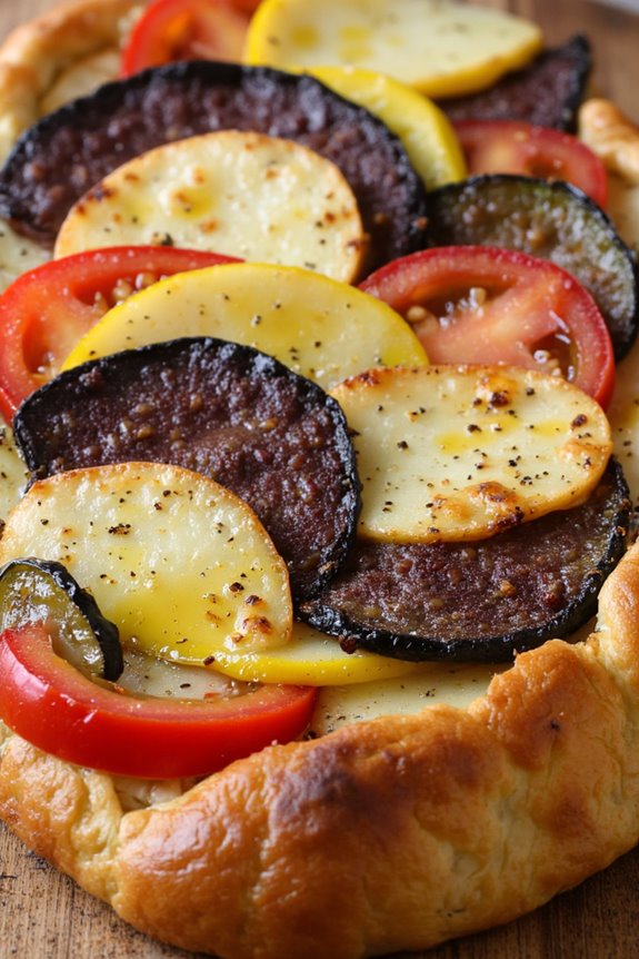 colorful vegetable casserole delight