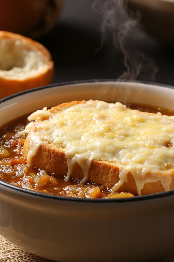 comforting french onion soup