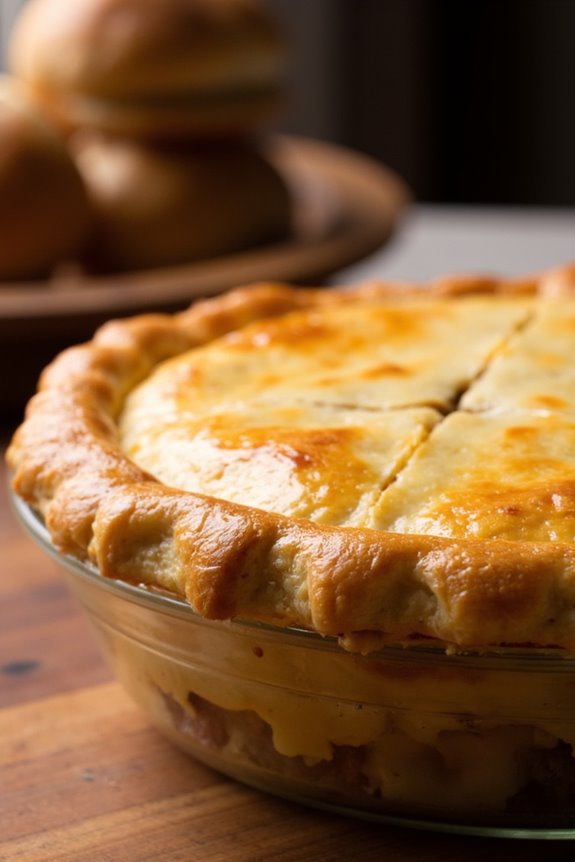 comforting hearty beef pie