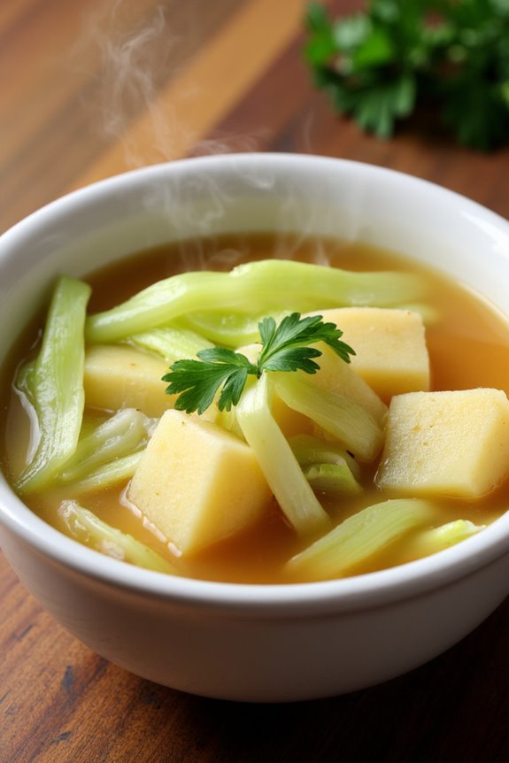 comforting hearty budget friendly soup