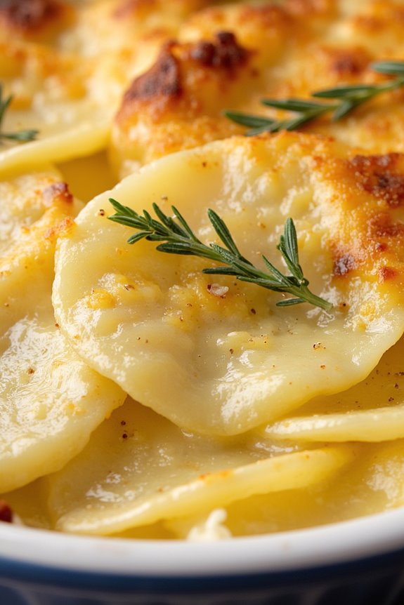 creamy cheesy potato indulgence